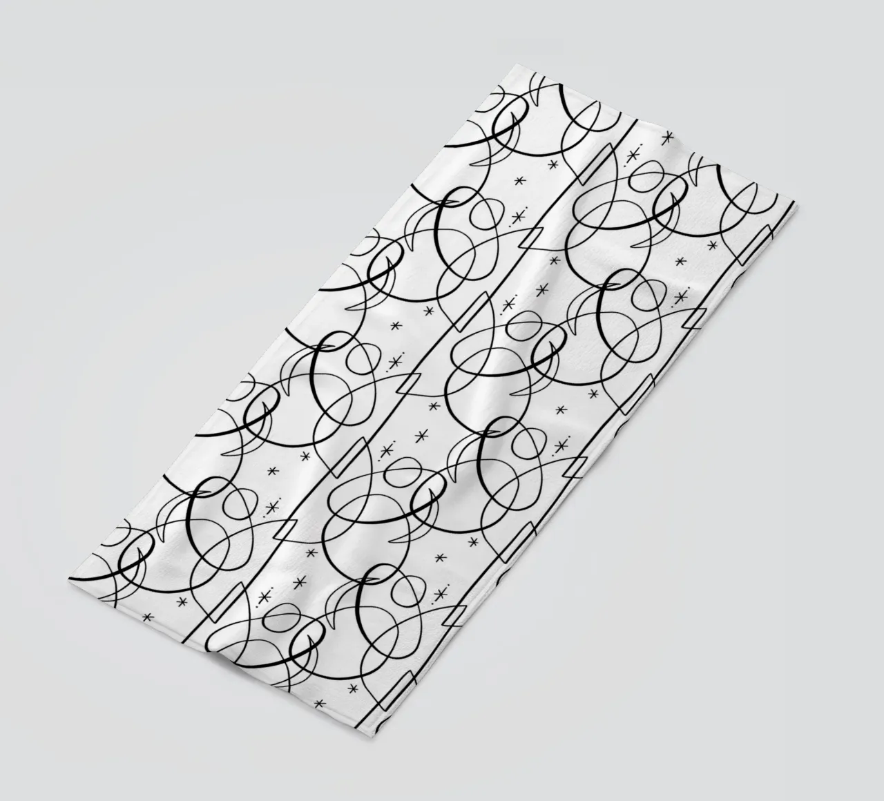 Cosmic Pattern beach towel by treechild