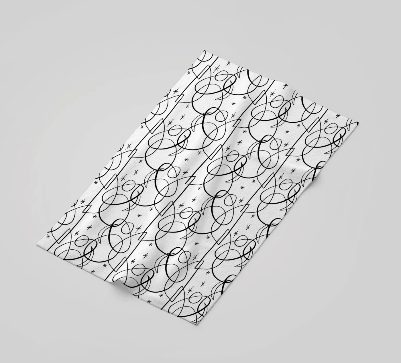 Cosmic Pattern serviette de plage de treechild