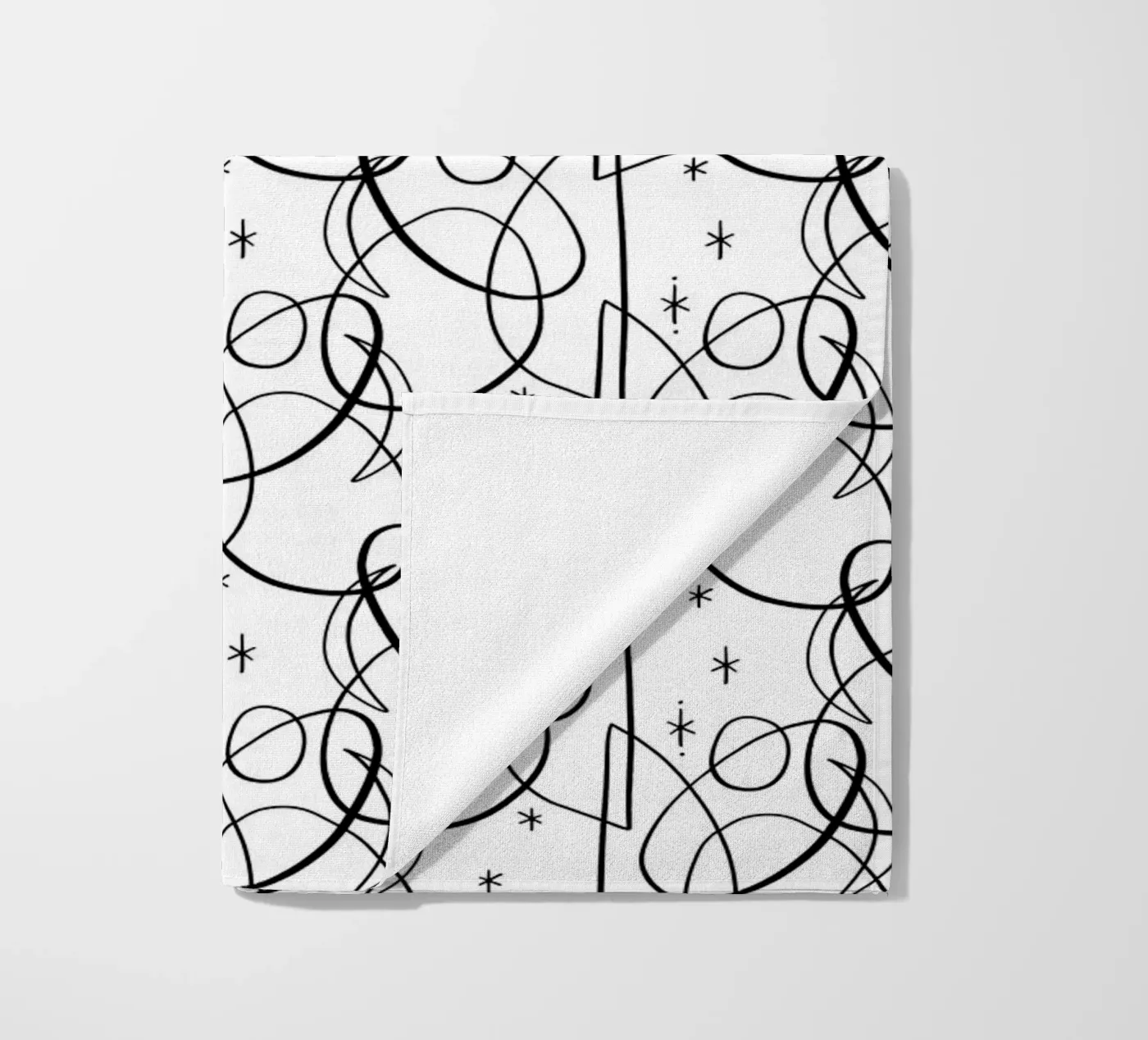 Cosmic Pattern serviette de plage de treechild