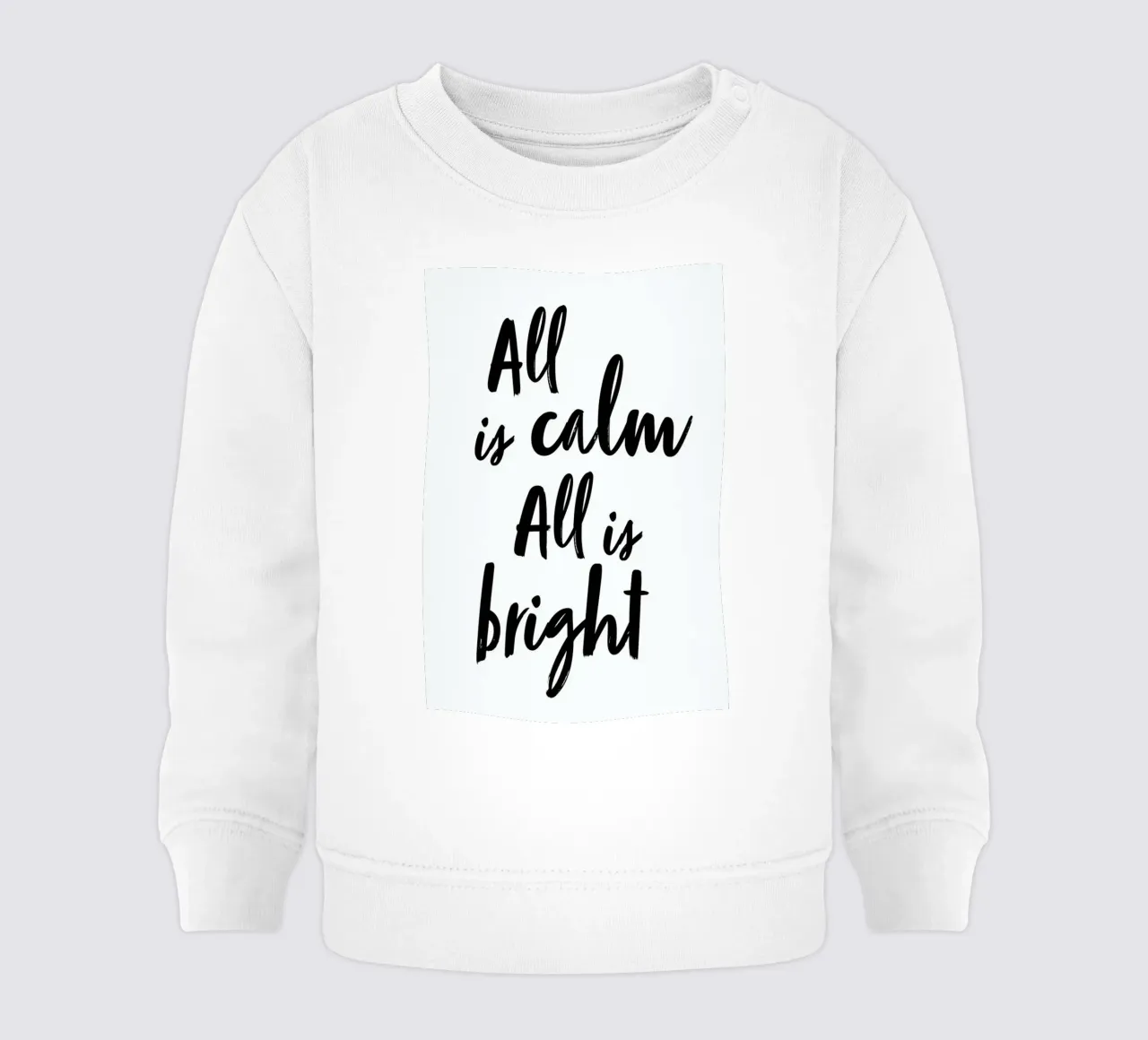 All is Calm felpa neonato da daylight design studio