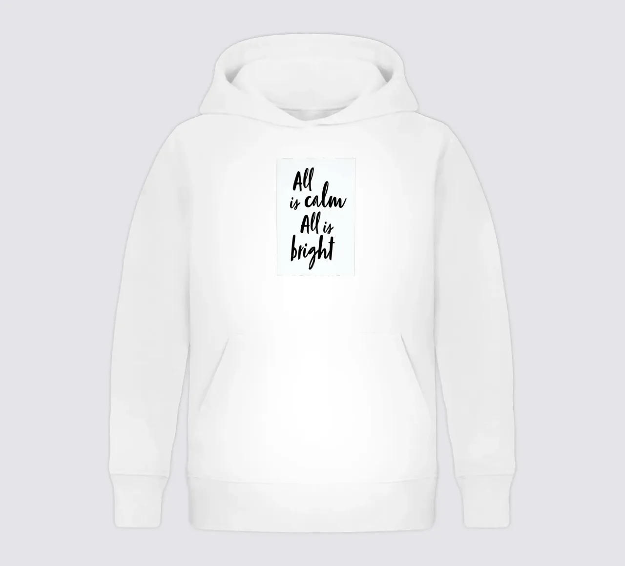 All is Calm felpa bambino con cappuccio da daylight design studio