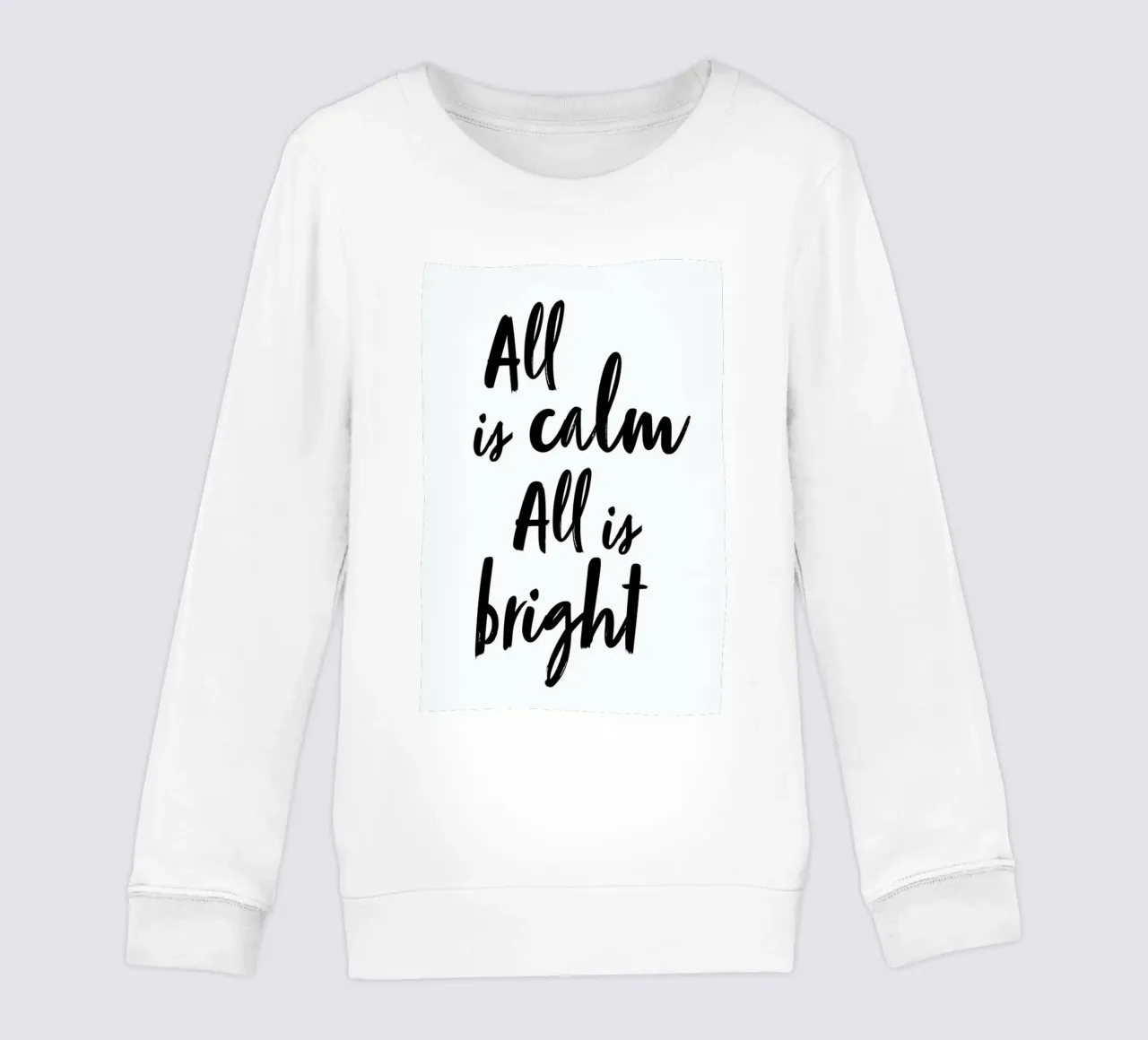 All is Calm felpa bambino da daylight design studio