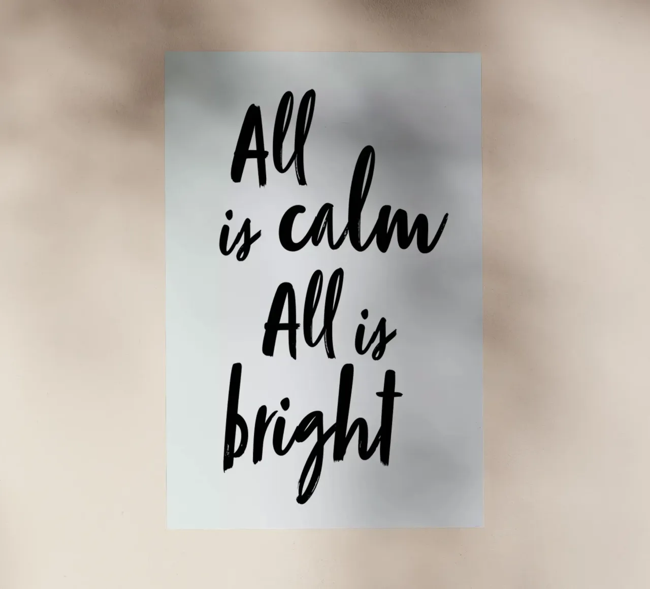 All is Calm pellicola backlit da daylight design studio