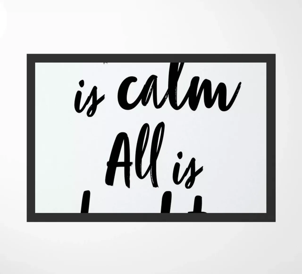 All is Calm zerbino da daylight design studio