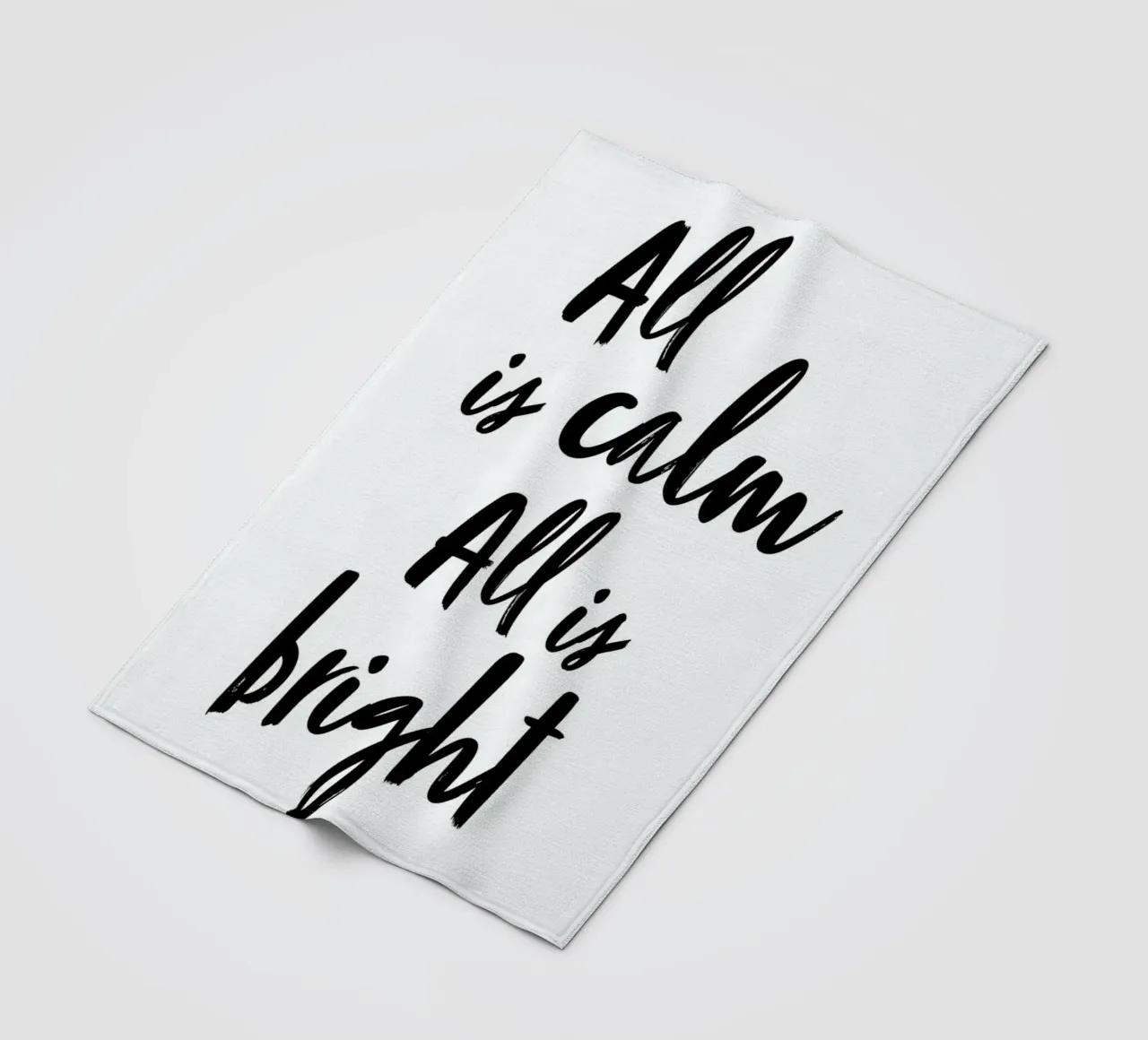 All is Calm coperta in pile da daylight design studio