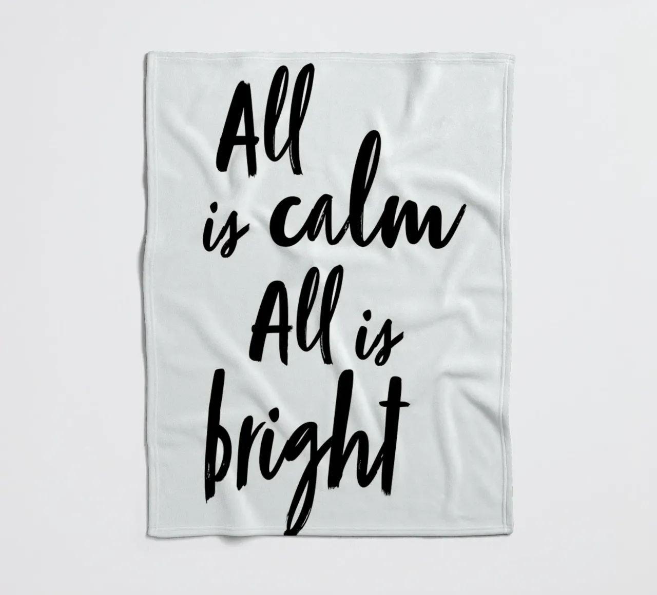 All is Calm coperta in pile da daylight design studio