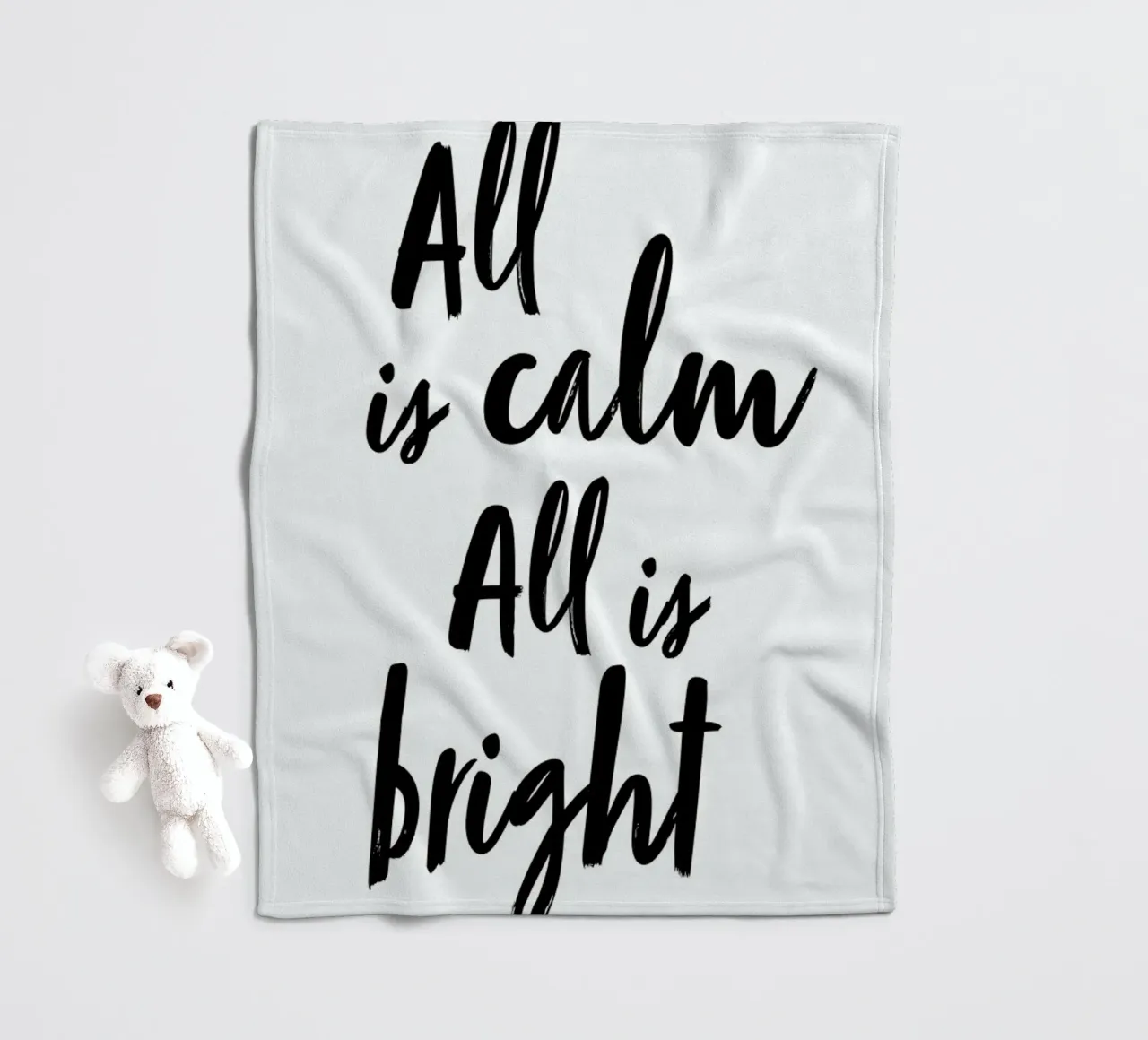 All is Calm coperta in pile da daylight design studio