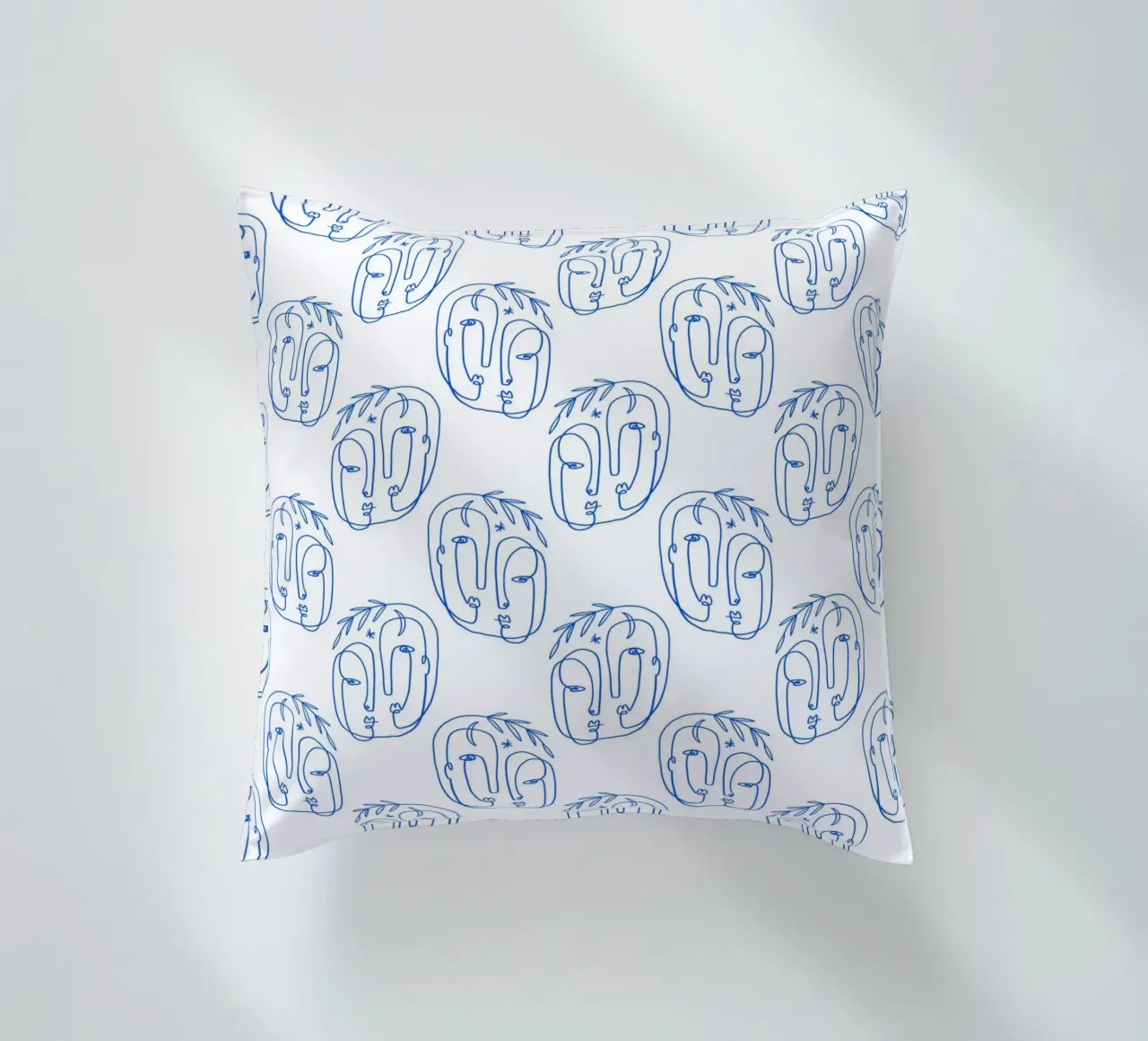 Faces Pattern cuscino da treechild