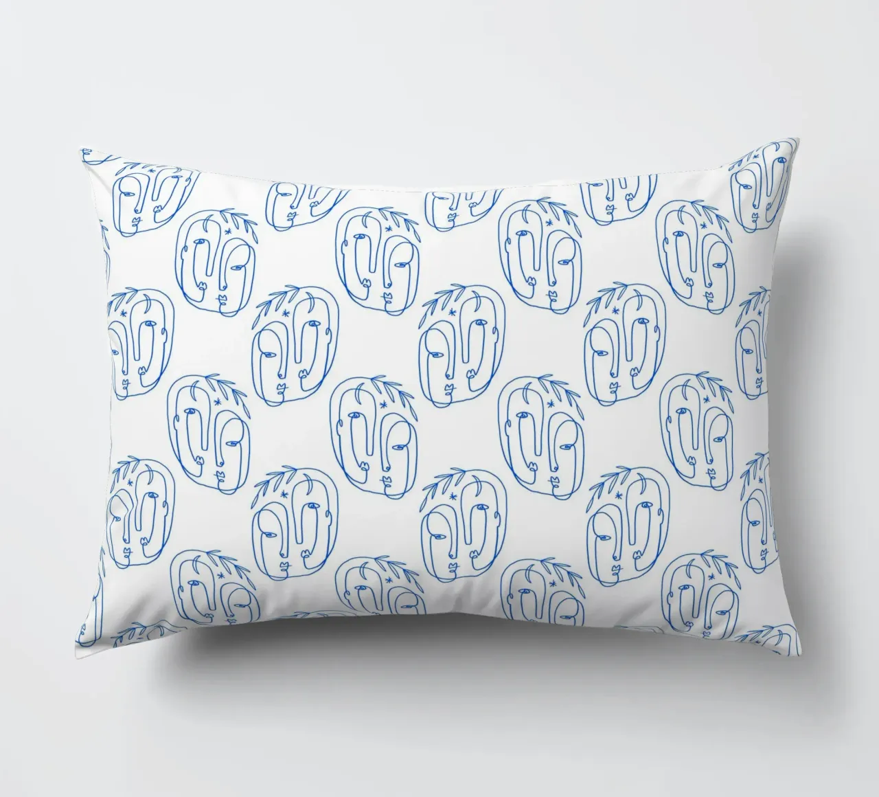 Faces Pattern cuscino da treechild