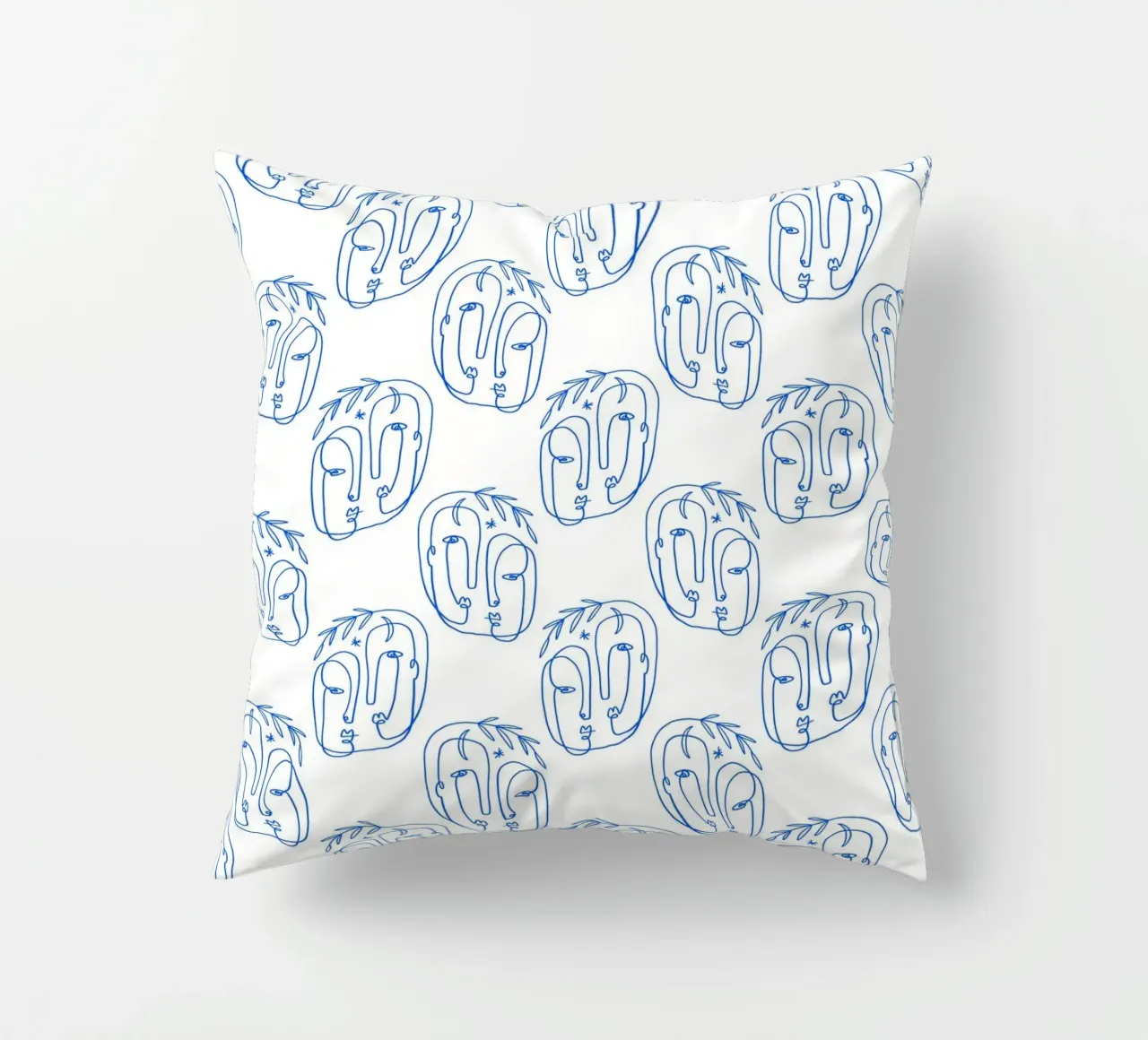 Faces Pattern cuscino da treechild