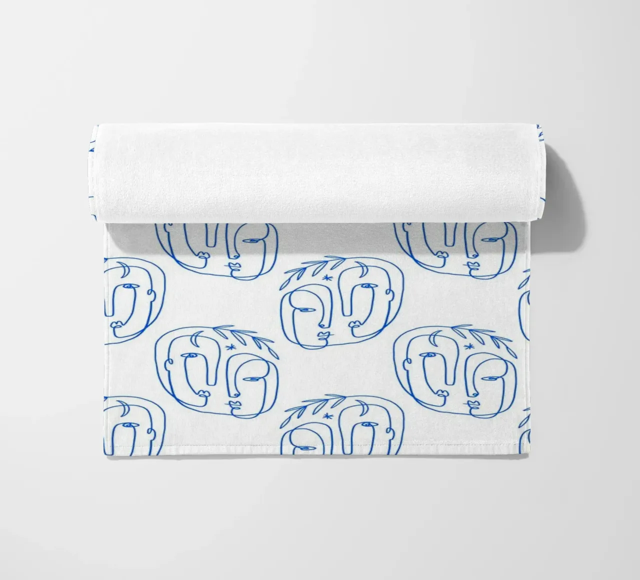 Faces Pattern telo mare da treechild