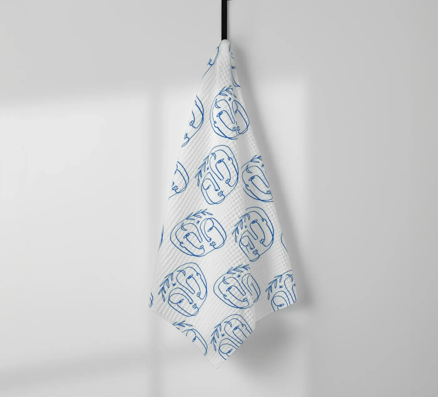 Faces Pattern Geschirrtuch von treechild