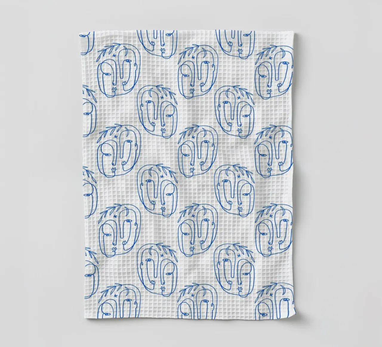 Faces Pattern canovaccio da cucina da treechild