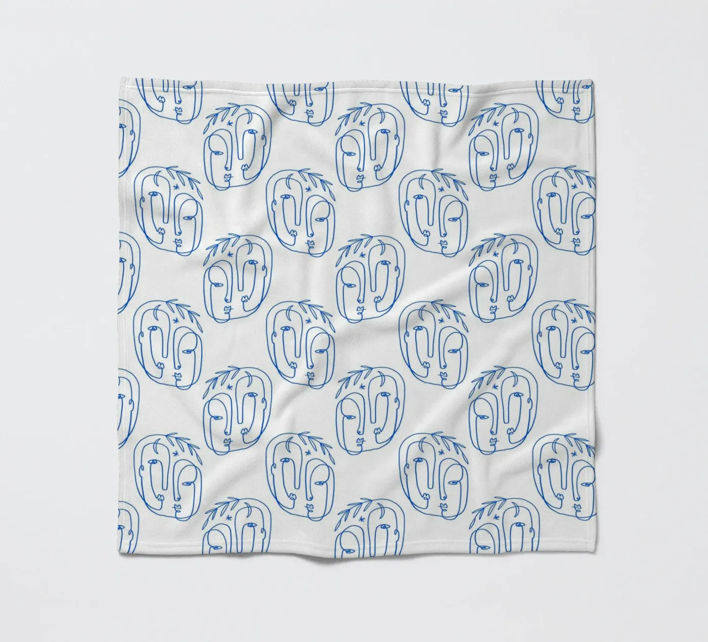 Faces Pattern fleecedeken van treechild