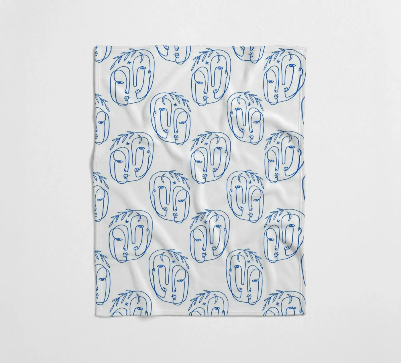 Faces Pattern fleecedeken van treechild