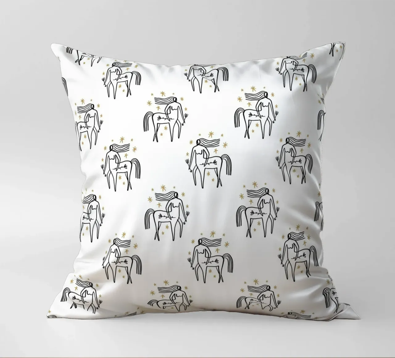 Sagittarius Pattern cuscino da treechild