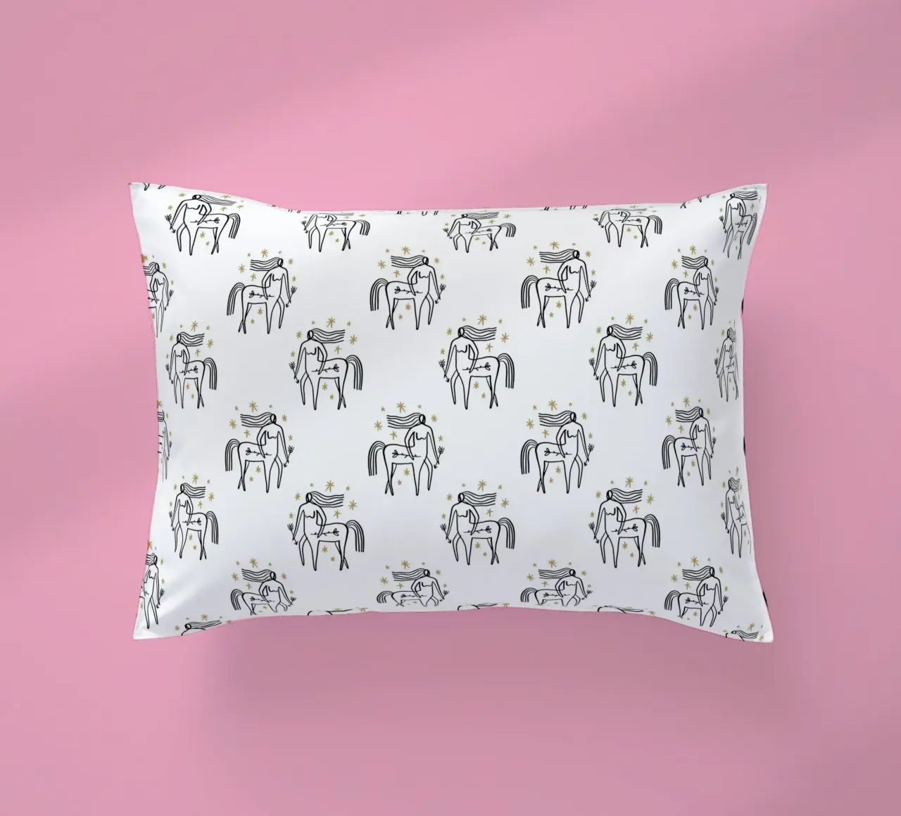 Sagittarius Pattern cuscino da treechild