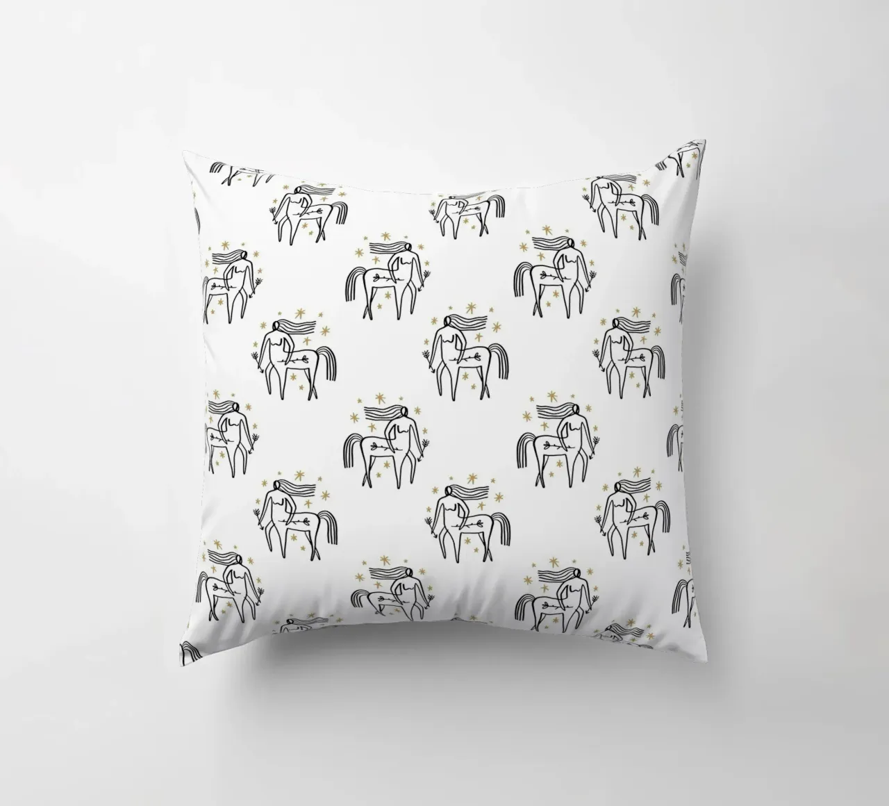 Sagittarius Pattern cuscino da treechild