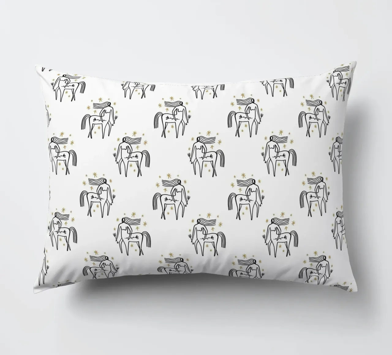 Sagittarius Pattern cuscino da treechild