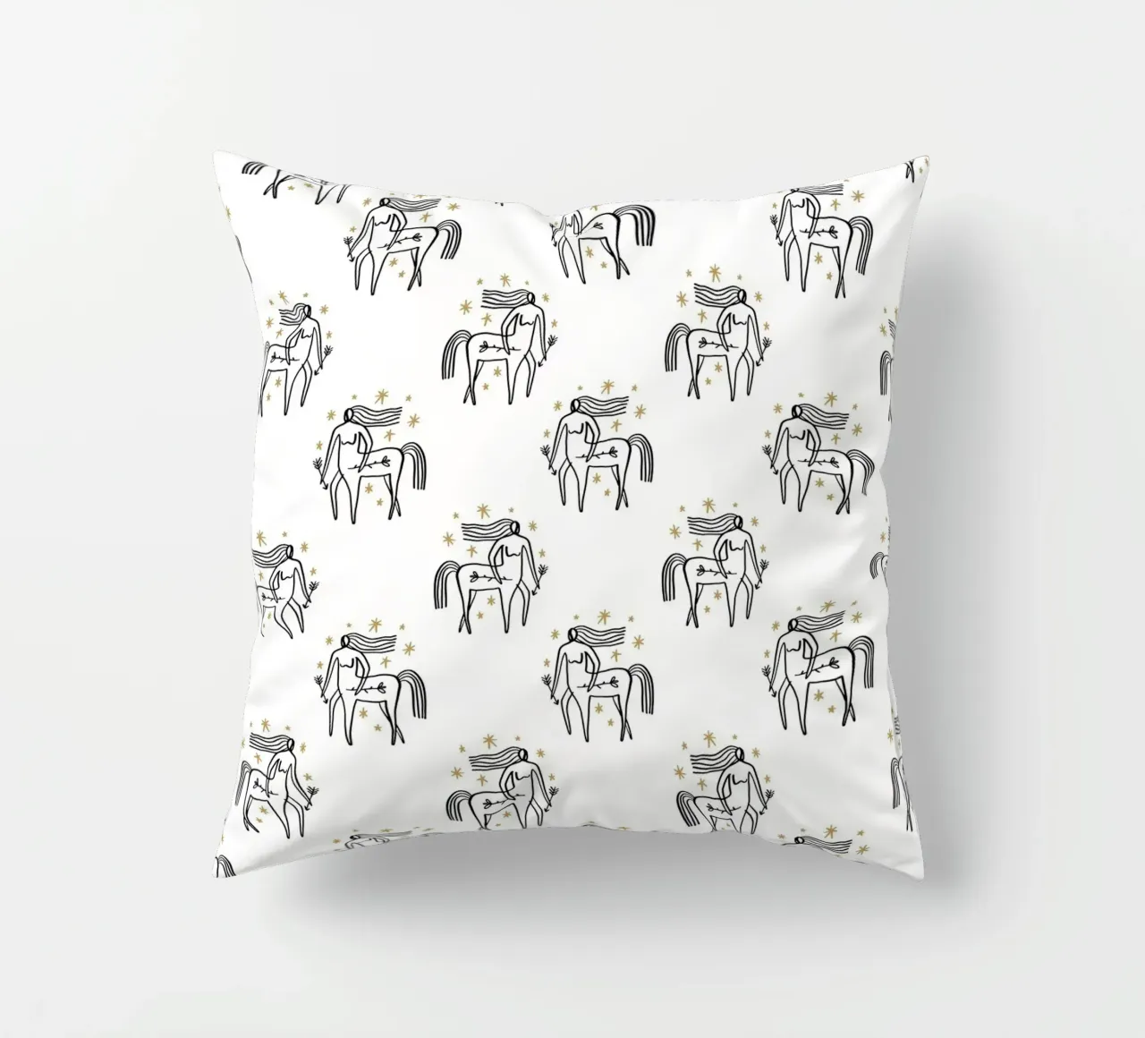 Sagittarius Pattern cuscino da treechild