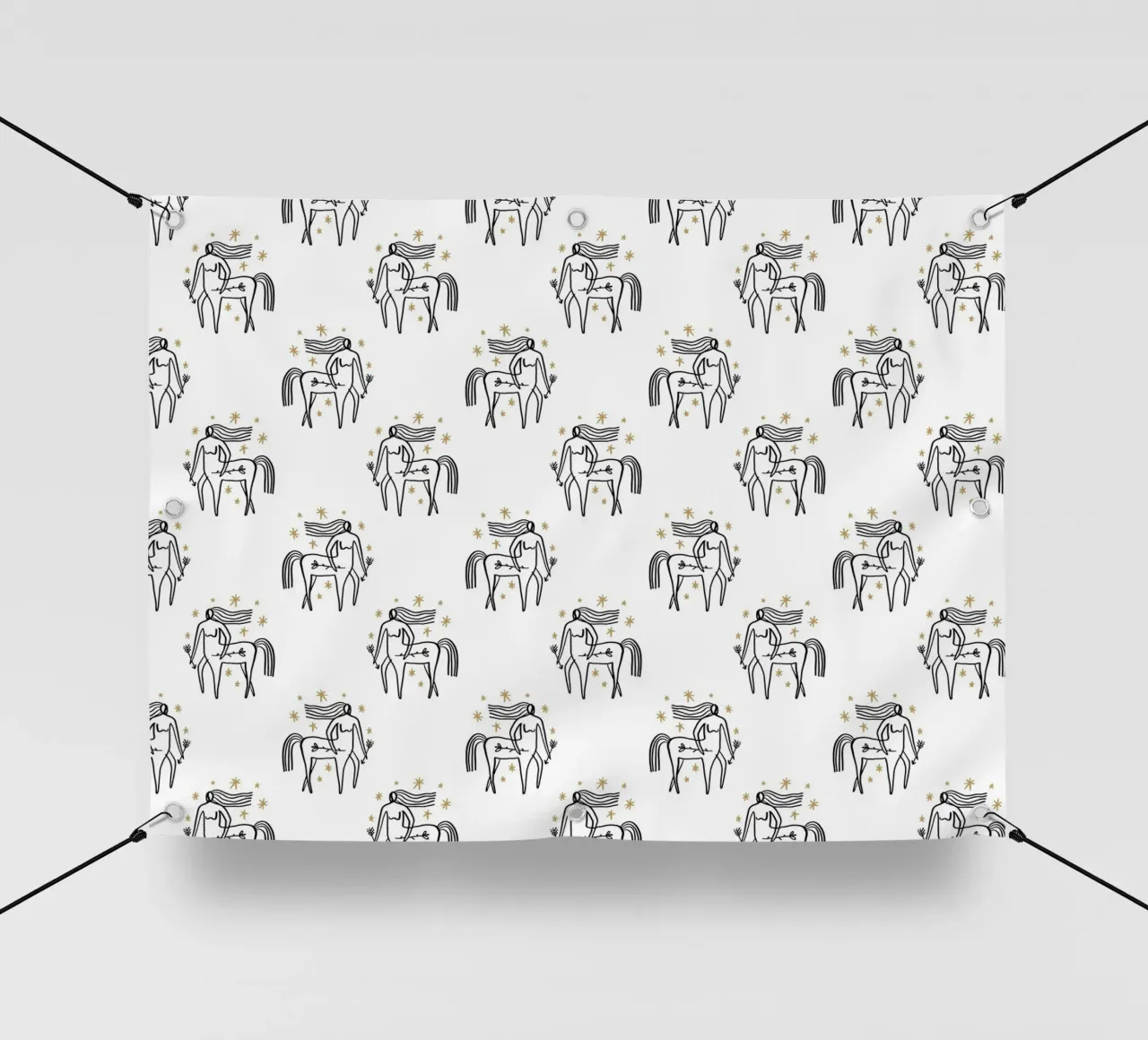 Sagittarius Pattern telo in pvc da treechild