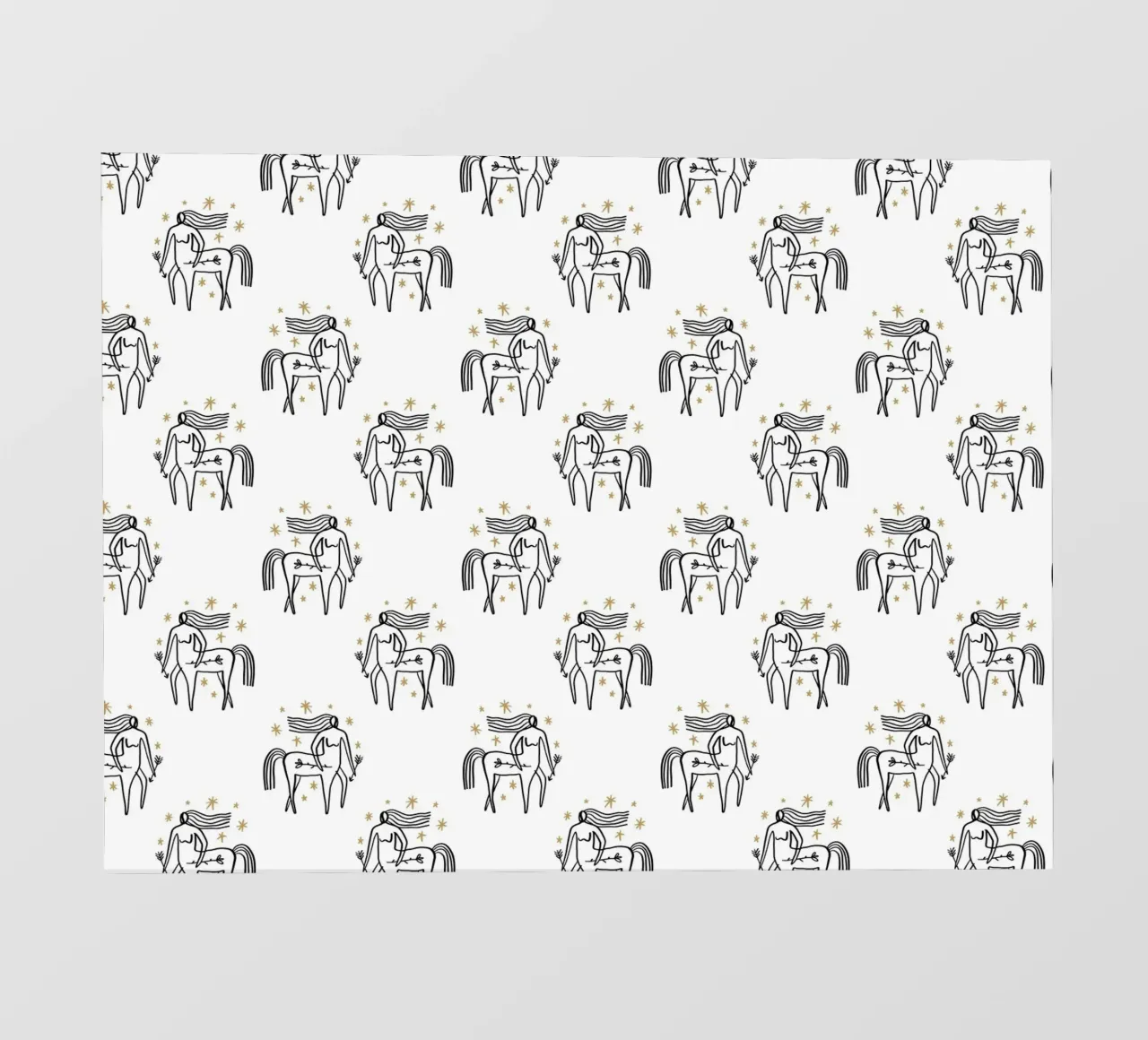 Sagittarius Pattern telo in pvc da treechild