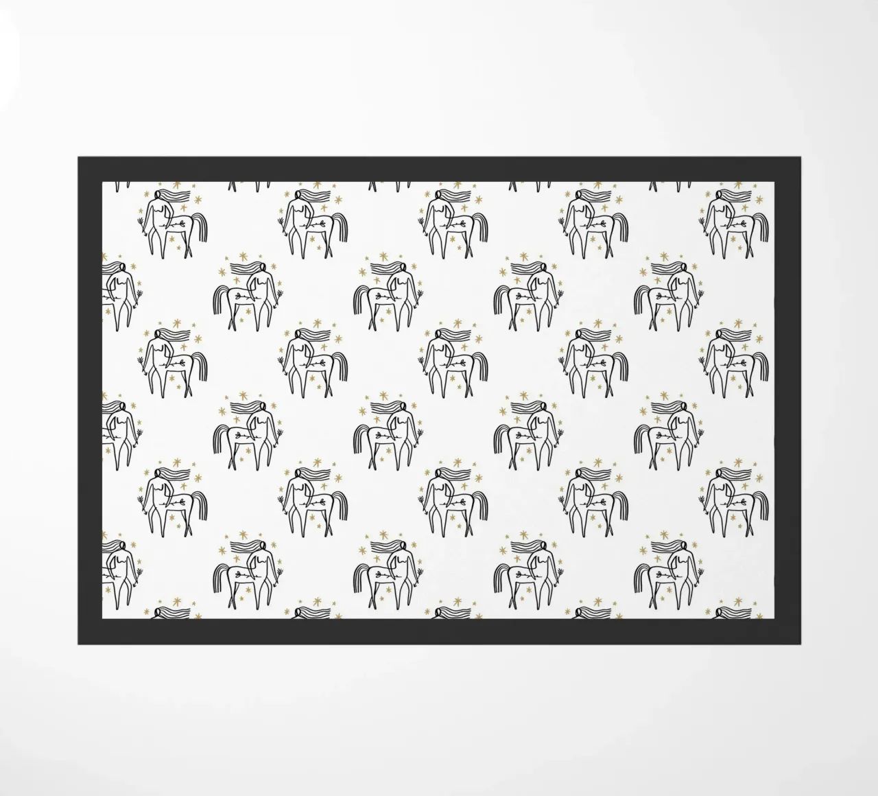 Sagittarius Pattern felpudo de treechild