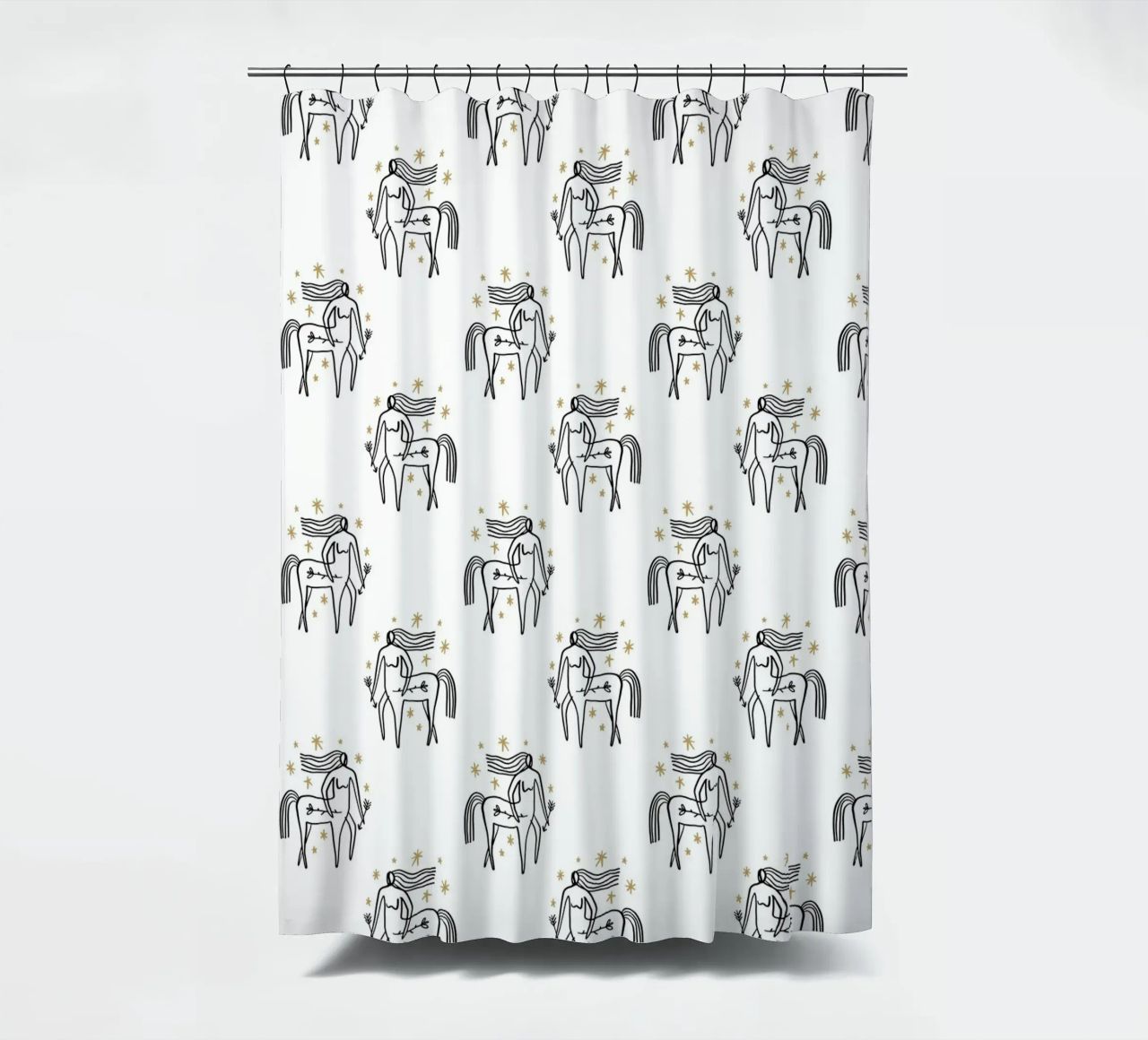 Sagittarius Pattern tenda da doccia da treechild