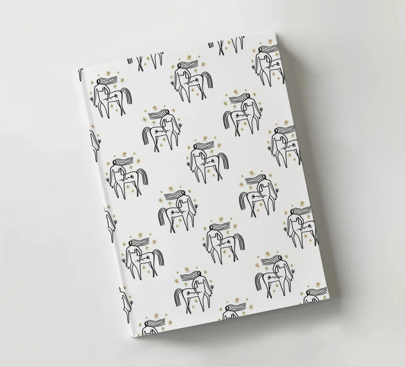 Sagittarius Pattern notebook by treechild