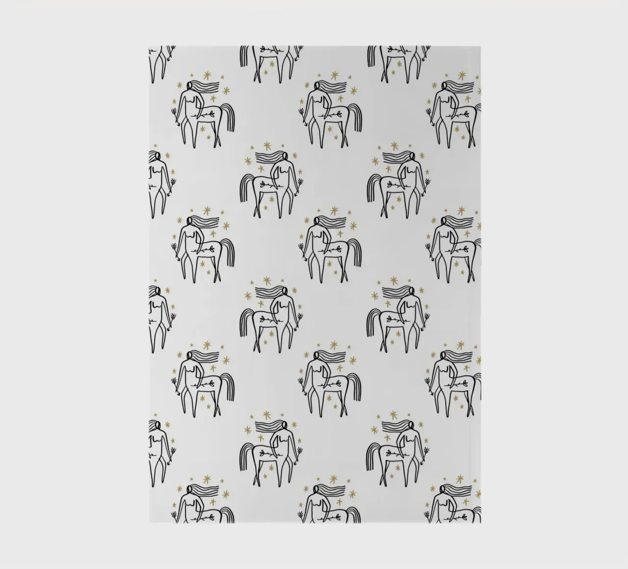 Sagittarius Pattern Notizbuch von treechild