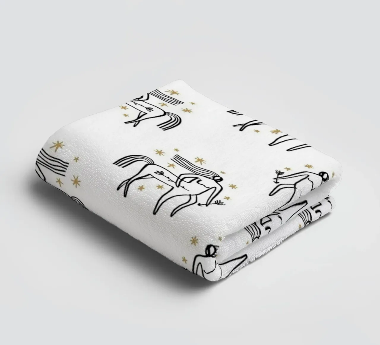 Sagittarius Pattern asciugamano da bagno da treechild