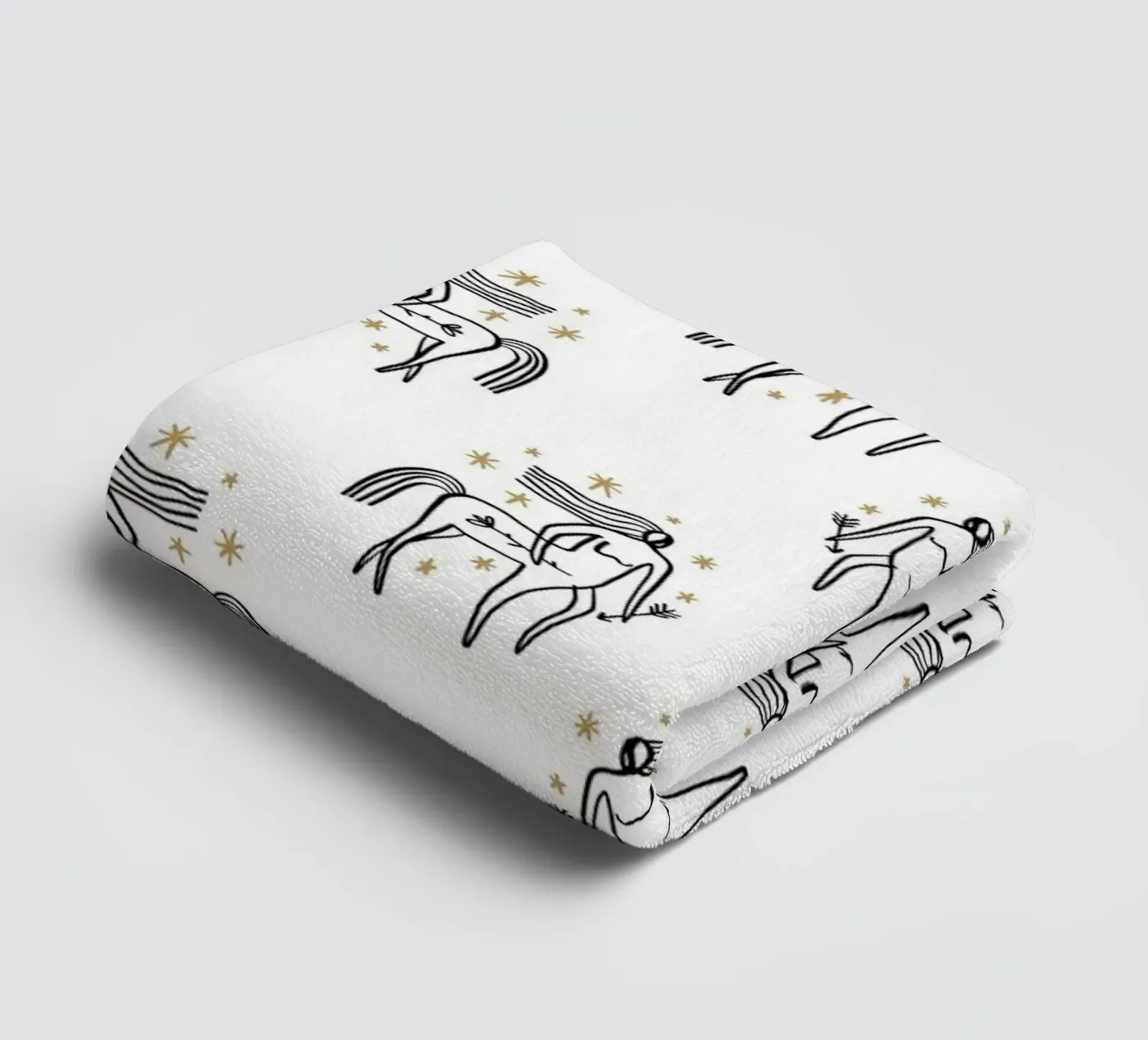 Sagittarius Pattern Handtuch von treechild
