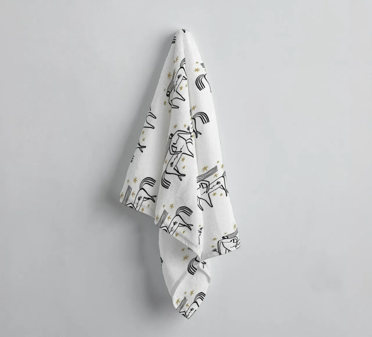 Sagittarius Pattern asciugamano da bagno da treechild