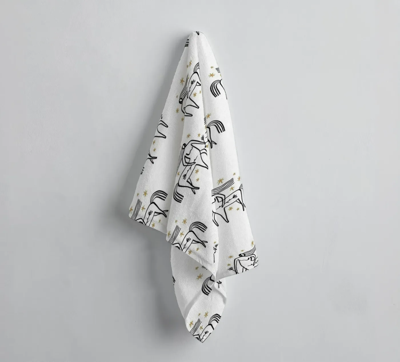 Sagittarius Pattern towel by treechild