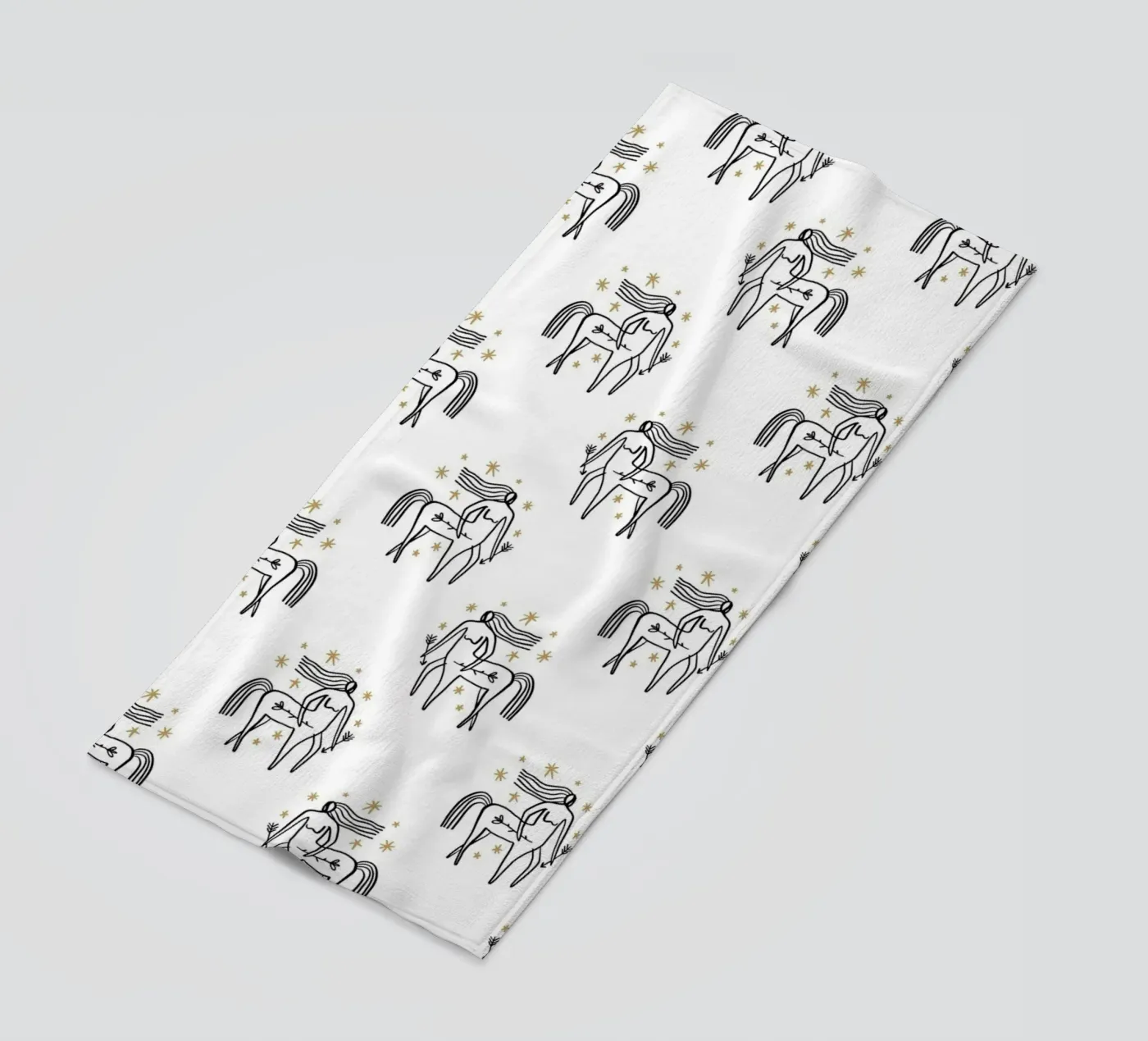 Sagittarius Pattern strandhanddoek van treechild