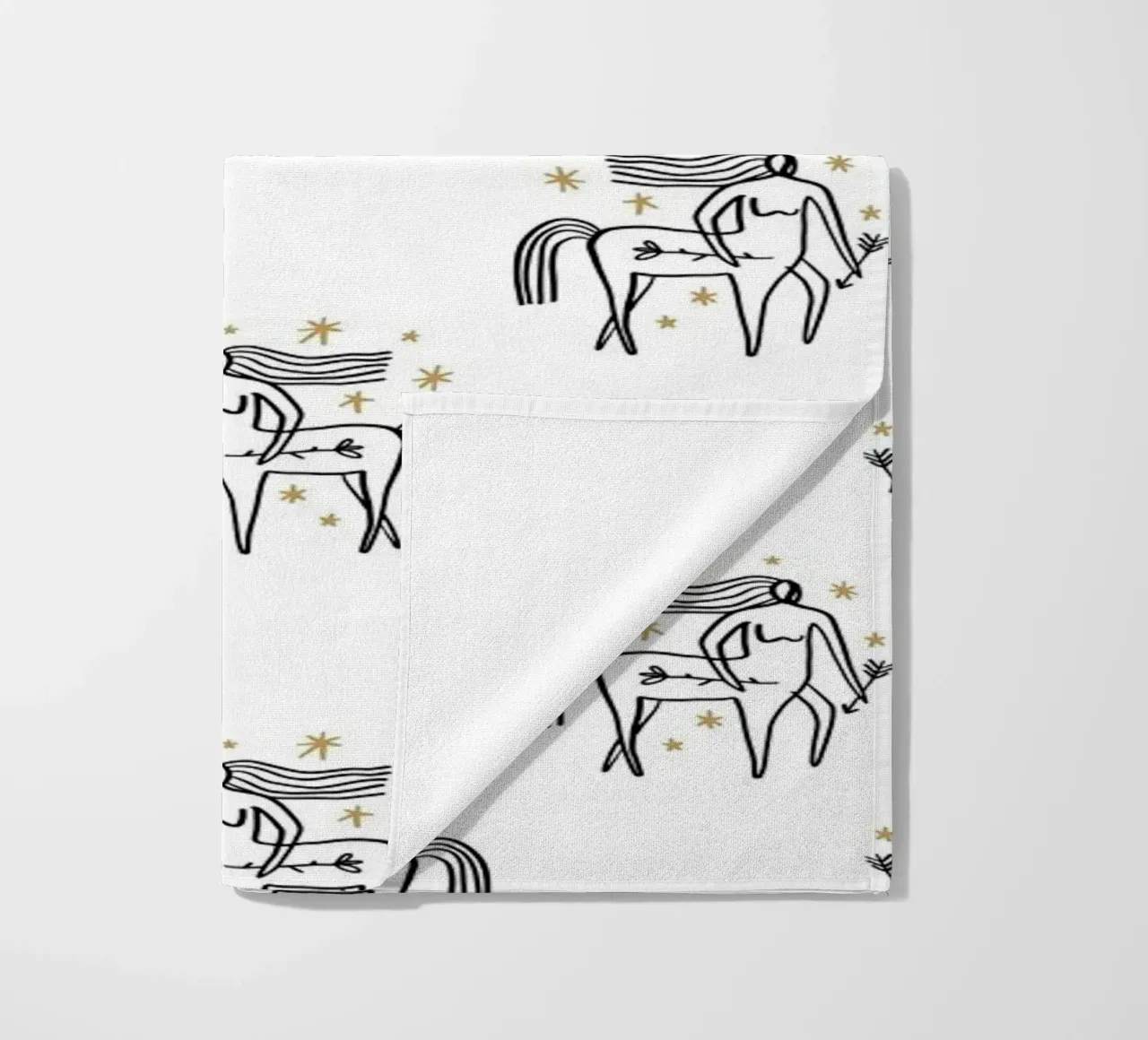 Sagittarius Pattern Strandtuch von treechild