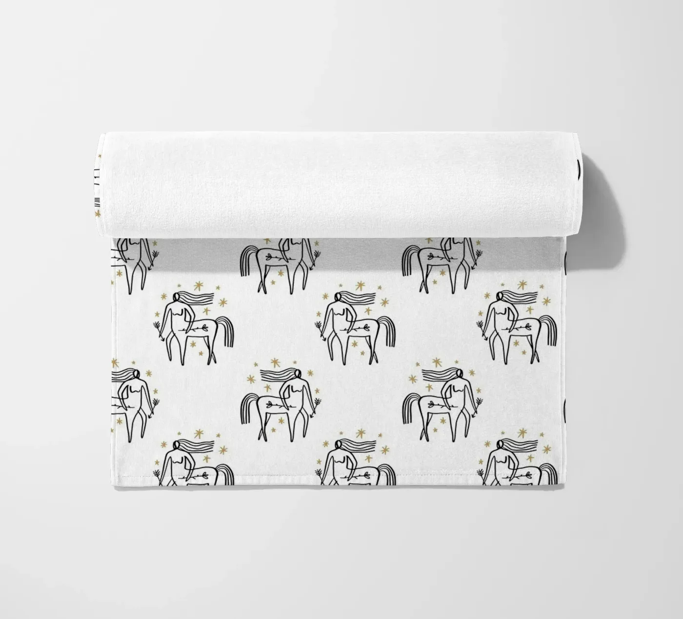 Sagittarius Pattern strandhanddoek van treechild