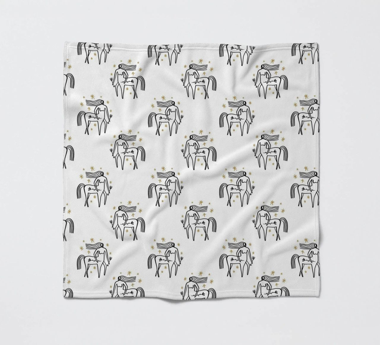 Sagittarius Pattern coperta in pile da treechild