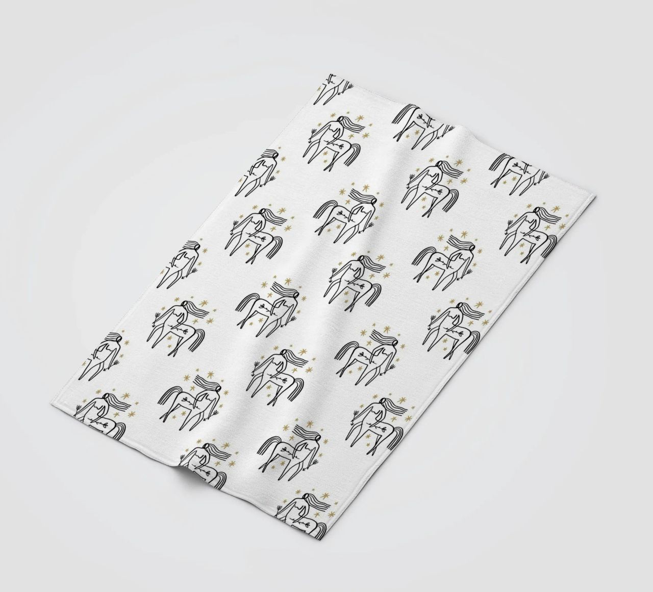 Sagittarius Pattern coperta in pile da treechild