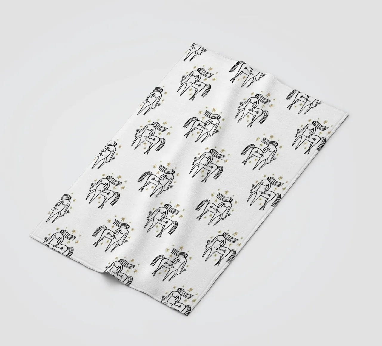 Sagittarius Pattern coperta in pile da treechild
