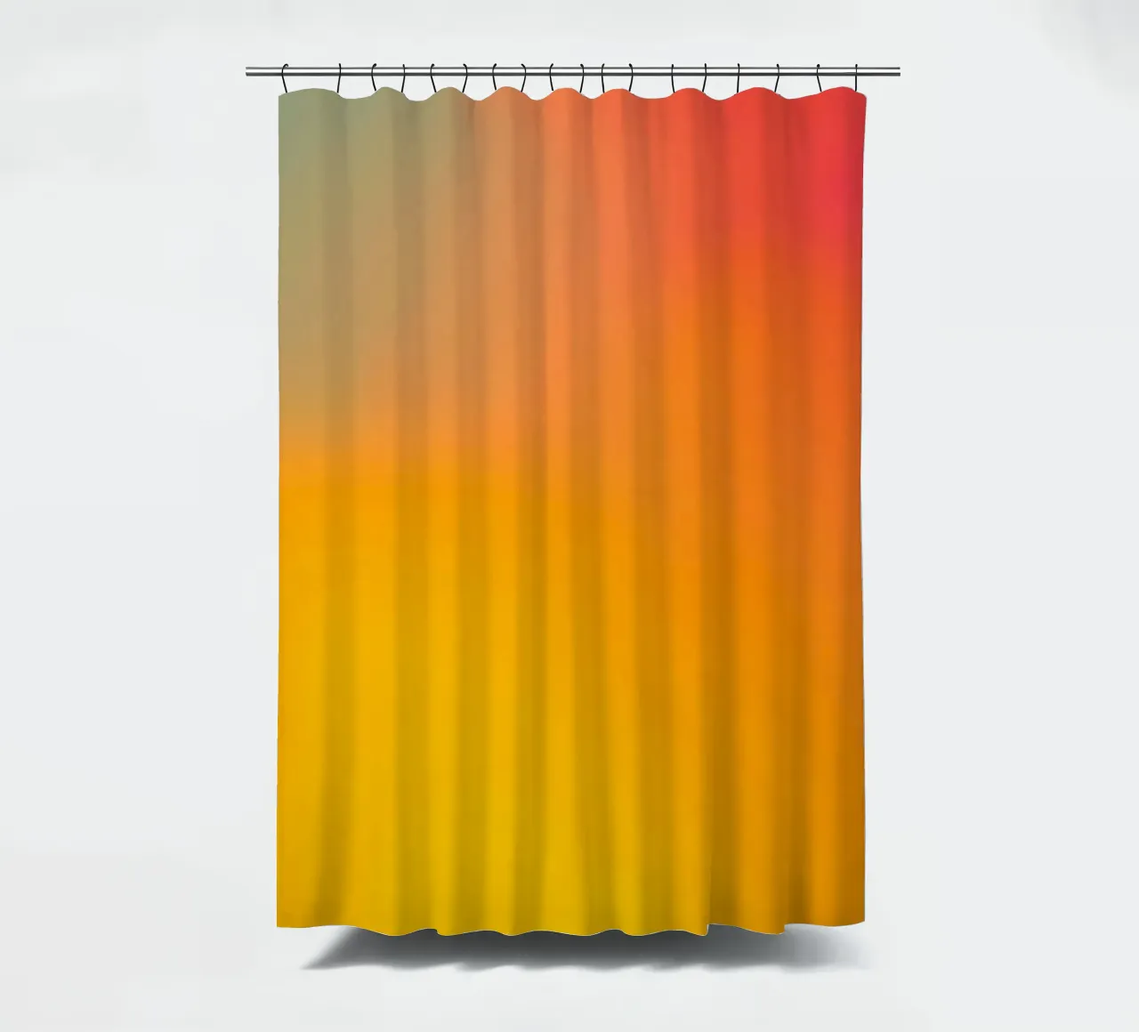 Metamorphosis - Sunkissed shower curtain by Petra Lang