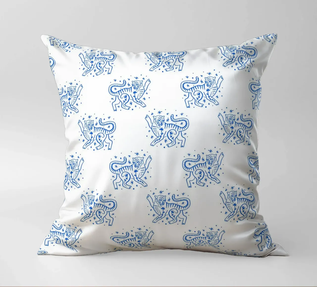 Tiger Pattern cuscino da treechild