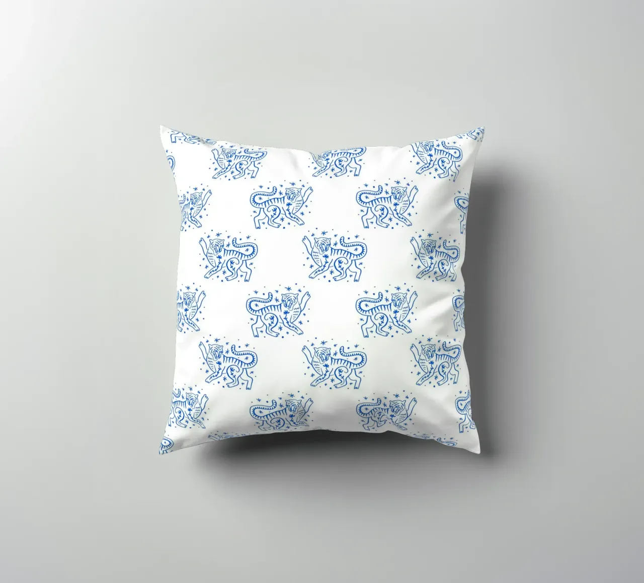 Tiger Pattern cuscino da treechild