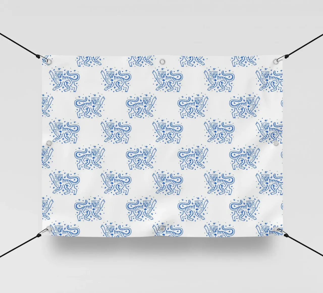 Tiger Pattern PVC Plane von treechild