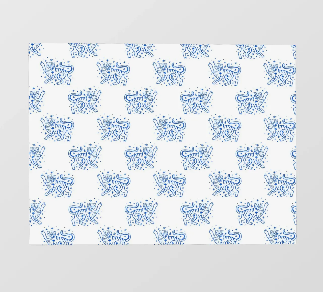 Tiger Pattern PVC Plane von treechild