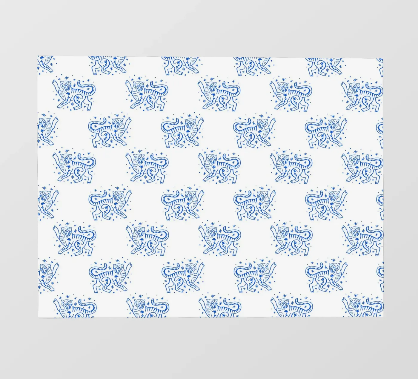 Tiger Pattern telo in pvc da treechild