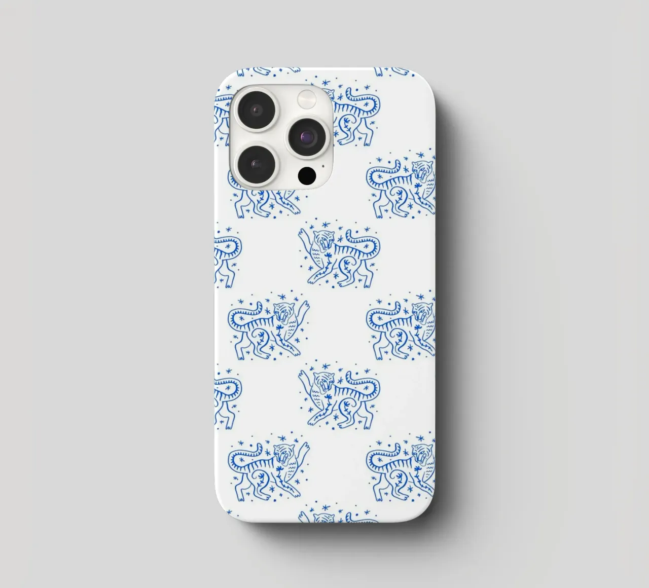 Tiger Pattern cover iphone da treechild