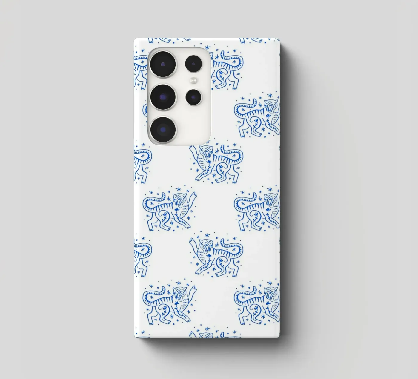 Tiger Pattern samsung phone case by treechild