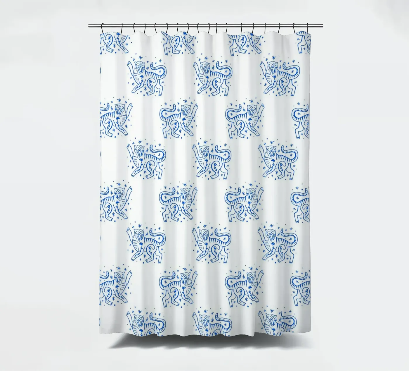 Tiger Pattern Duschvorhang von treechild
