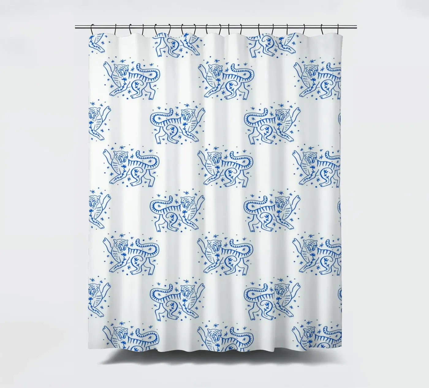 Tiger Pattern Duschvorhang von treechild